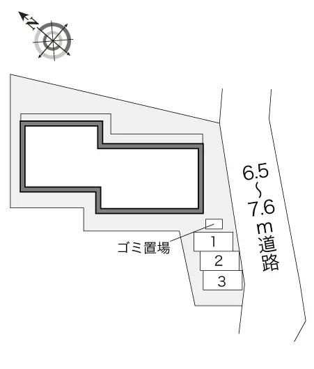 市川市若宮２丁目 月極駐車場